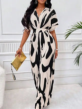 Load image into Gallery viewer, Printed Wide Leg Summer Jumpsuit
