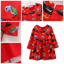 Load image into Gallery viewer, Printed Flower Casual Girls Dress

