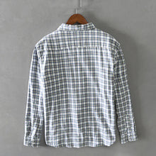 Load image into Gallery viewer, Retro Plaid Multi Pocket Shirt
