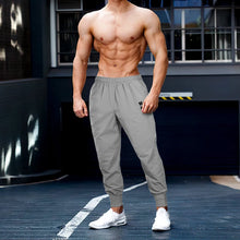 Load image into Gallery viewer, Joggers Pants Men Muscle Fitness Running Pants Training Sport Quick Dry Gym Training Sweatpants Bodybuilding Beam Mouth Trouser
