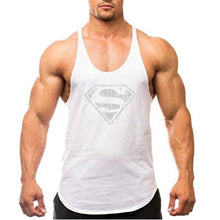 Load image into Gallery viewer, Gym Muscle Fitness Training Running Vest Clothing Tank Top Mens Bodybuilding Sleeveless Singlets Fashion Workout  Undershirt
