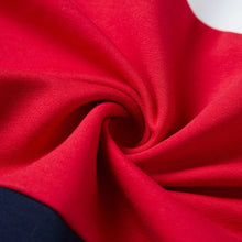 Load image into Gallery viewer, Long Sleeve Patchwork Cotton Polo
