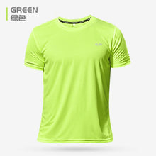Load image into Gallery viewer, Men's Fitness Gym T Shirts 2020 Shirt Homme Running Men Designer Quick Dry T-Shirts Running Slim Fit Tops Tees Sport Muscle Tee
