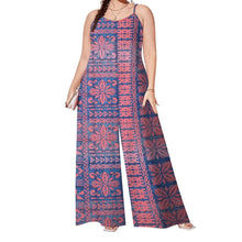 Load image into Gallery viewer, Fall New Fashion Polyester Cotton Polynesian Rompers Plus Size Women'S Clothing Custom Prom Samoan Jumpsuits
