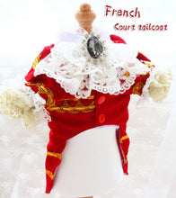 Load image into Gallery viewer, Handmade Unique Design Dog Clothes European Court Style Pet Costume Suit Lace Cuffs Collar Twin Sets Apparel Cat Poodle Maltese

