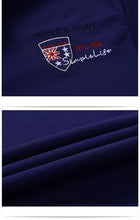 Load image into Gallery viewer, Polo Shirt Men Summer New Men's Short-Sleeved Polo Shirt Mens Embroidery Synthetic Fiber Fabric Youth Casual Business Polo Shirt
