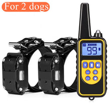 Load image into Gallery viewer, Electric Dog Training Collar Waterproof Dog Bark Collar Pet With Remote Control Rechargeable Anti Barking Device All Size Dogs
