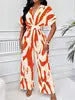 Load image into Gallery viewer, Printed Wide Leg Summer Jumpsuit
