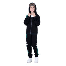 Load image into Gallery viewer, Kids Tracksuits,Teen Boys School Sweatsuits,Fashion Cotton Hooded Tops + Pants Set,Soft Children's Long Sleeve Sportswear
