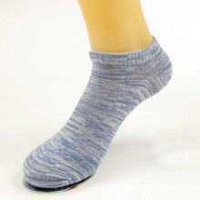 Load image into Gallery viewer, Striped Breathable Ankle Socks for Men (2 Pairs)
