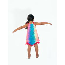 Load image into Gallery viewer, Girls Tie Dye Flared Tank Dress
