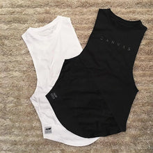 Load image into Gallery viewer, NEW Bodybuilding Sporty Tank Tops Men Gyms Fitness Workout Sleeveless Shirt Male Stringer Singlet Summer Casual Loose Undershirt
