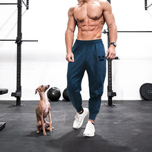 Load image into Gallery viewer, Joggers Pants Men Muscle Fitness Running Pants Training Sport Quick Dry Gym Training Sweatpants Bodybuilding Beam Mouth Trouser
