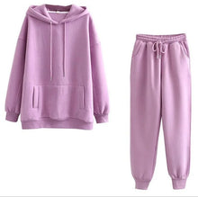 Load image into Gallery viewer, Men's Sports Suits Fashion Tracksuit Women Hoodies + Pants Two Pieces Sets Running Casual Sweatshirts Sweatpants Men's Clothing

