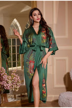 Load image into Gallery viewer, Luxury Summer Silk Bath Robe
