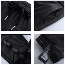Load image into Gallery viewer, New Joggers Cargo Pants Men Fashion Ribbons Pocket Harem Trousers Sweatpants Men Hip Hop Harajuku Streetwear Casual Pants
