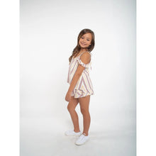 Load image into Gallery viewer, Girls Baja Stripe Swing Top

