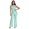 Load image into Gallery viewer, Elegant High-Waisted Sequin Jumpsuit
