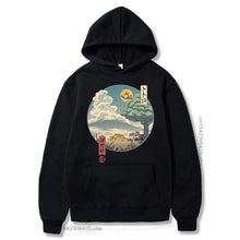 Load image into Gallery viewer, Ukiyo Aesthetic Oversized Pullover Hoodie
