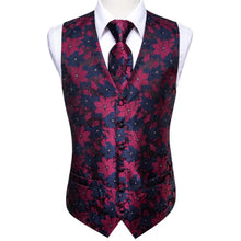 Load image into Gallery viewer, Men’s Silk Jacquard Suit Vest Set
