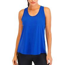 Load image into Gallery viewer, Yoga Shirt Female New Style T-Shirt Loose Fitness Tops Vest Women Sleeveless Sport Tee Quick-Drying Gym Running Workout Blouse
