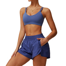 Load image into Gallery viewer, High Waist Sports Shorts Set
