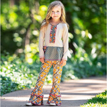 Load image into Gallery viewer, Girls Vintage Floral Tunic Set
