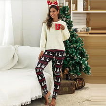 Load image into Gallery viewer, Christmas Leggings  Fashion Milu Deer Printing Festival Ultra Soft Brushed Pants Ankle Length Black Deals
