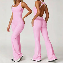 Load image into Gallery viewer, Sleek Back Hollow Bodysuit Jumpsuit
