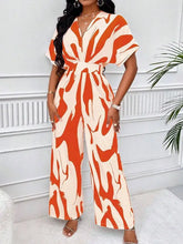 Load image into Gallery viewer, Printed Wide Leg Summer Jumpsuit
