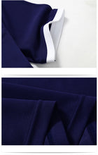 Load image into Gallery viewer, Polo Shirt Men Summer New Men's Short-Sleeved Polo Shirt Mens Embroidery Synthetic Fiber Fabric Youth Casual Business Polo Shirt
