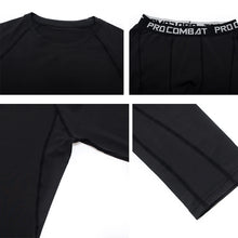 Load image into Gallery viewer, Men's Compression Sportswear Suits Gym Tights Training Clothes Workout Jogging Sports Set Running Rashguard Tracksuit For Men
