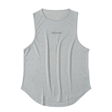Load image into Gallery viewer, Gym Tank Tops Bodybuilding Fitness Sleeveless T Shirt Men Mesh Printed Workout Stringer Singlets Summer Casual Sports Vest Men
