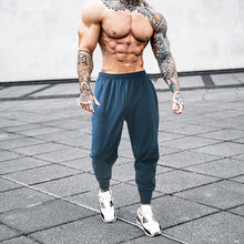 Load image into Gallery viewer, Mens Joggers Pants Summer Fashion Sweatpants Streetwear Fitness Tracksuit Jogging Pants Men Gym Clothing Muscle Sports Trousers

