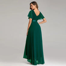 Load image into Gallery viewer, Evening Dresses XUCTHHC Elegant V-Neck Ruffles Chiffon Formal Evening Gown  Robe Vestidos De Fiesta Dress for Wedding Party
