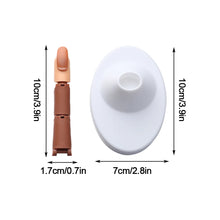 Load image into Gallery viewer, Nail Art Practice Finger With Design Adjustable Acrylic Model Hands Nail Tips Swatches Display Professional DIY Manicure Tool
