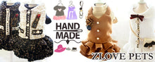 Load image into Gallery viewer, Handmade Unique Design Dog Clothes European Court Style Pet Costume Suit Lace Cuffs Collar Twin Sets Apparel Cat Poodle Maltese
