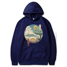 Load image into Gallery viewer, Ukiyo Aesthetic Oversized Pullover Hoodie
