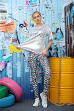 Load image into Gallery viewer, Women Leggings High Waist Cartoon Comic Beauty Print Trousers Soft Female Casual Elastic Pant
