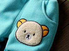 Load image into Gallery viewer, Fleece Hooded Baby Outfit Set
