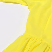 Load image into Gallery viewer, Long Sleeve Thin Pure Color Temperament Retro Chiffon Casual Women Dresses
