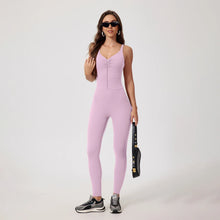 Load image into Gallery viewer, Quick Dry Seamless Yoga Jumpsuit
