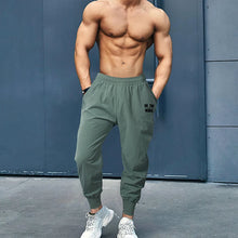 Load image into Gallery viewer, Joggers Pants Men Muscle Fitness Running Pants Training Sport Quick Dry Gym Training Sweatpants Bodybuilding Beam Mouth Trouser
