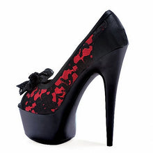 Load image into Gallery viewer, Ultra High Platform Lace Heels
