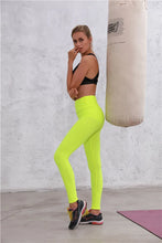 Load image into Gallery viewer, Push Up Leggings Women's Fashion Sport Fitness High Waist Leggins Sexy Butt Lifting Scrunch Workout Gym Tights Pants
