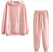 Load image into Gallery viewer, Men's Sports Suits Fashion Tracksuit Women Hoodies + Pants Two Pieces Sets Running Casual Sweatshirts Sweatpants Men's Clothing
