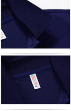Load image into Gallery viewer, Polo Shirt Men Summer New Men's Short-Sleeved Polo Shirt Mens Embroidery Synthetic Fiber Fabric Youth Casual Business Polo Shirt
