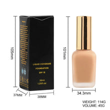 Load image into Gallery viewer, Vegan Full Coverage Matte Foundation
