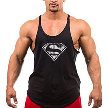Load image into Gallery viewer, Gym Muscle Fitness Training Running Vest Clothing Tank Top Mens Bodybuilding Sleeveless Singlets Fashion Workout  Undershirt
