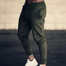 Load image into Gallery viewer, Fitness Muscle Gray Jogging Pants Solid Running Pants Men Sport Pencil Pants Men Cotton Soft Bodybuilding Joggers Gym Trousers
